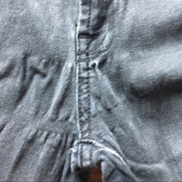 7 For All Man Kind Black Skinny Jeans - Picture 7 of 8